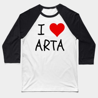 arta greece i love arta Baseball T-Shirt